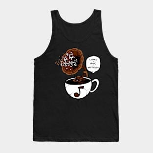 coffee and music Tank Top